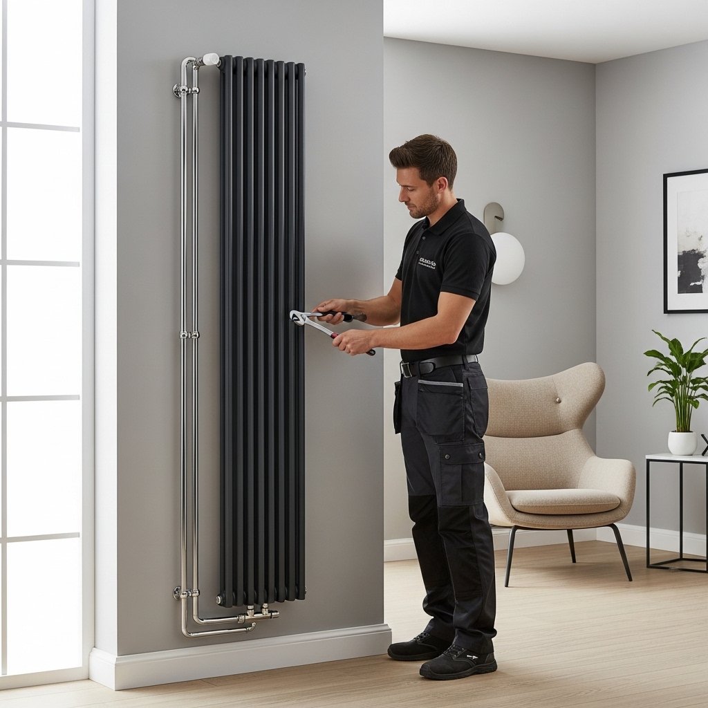 Designer and Column Radiator Installation