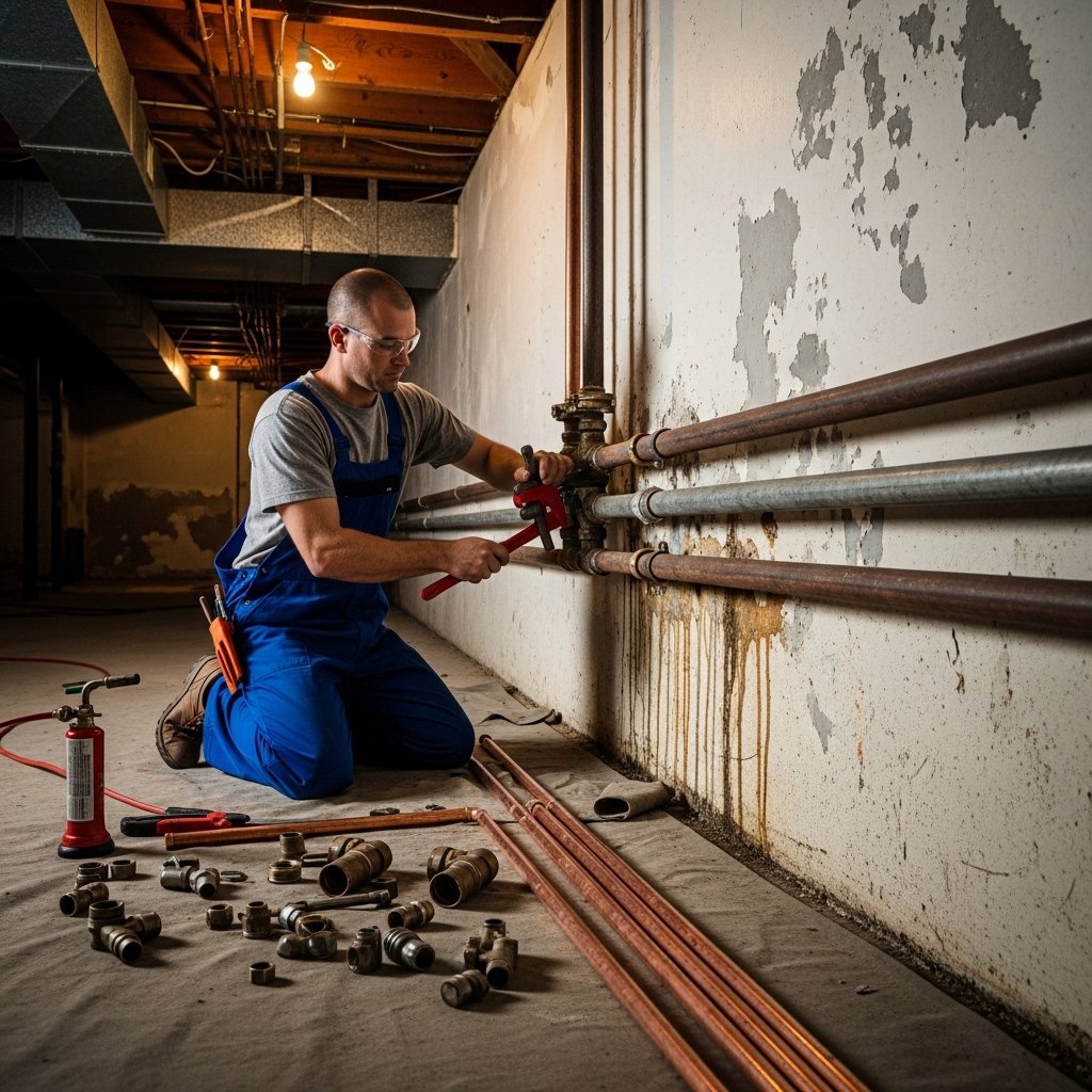 Hot and Cold Water Pipe Replacement