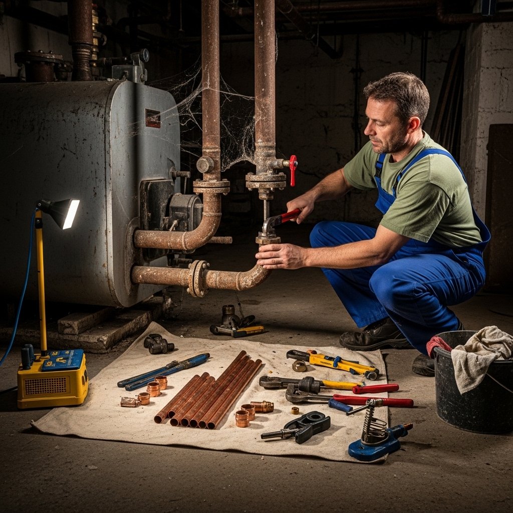 Central Heating Pipe Replacement