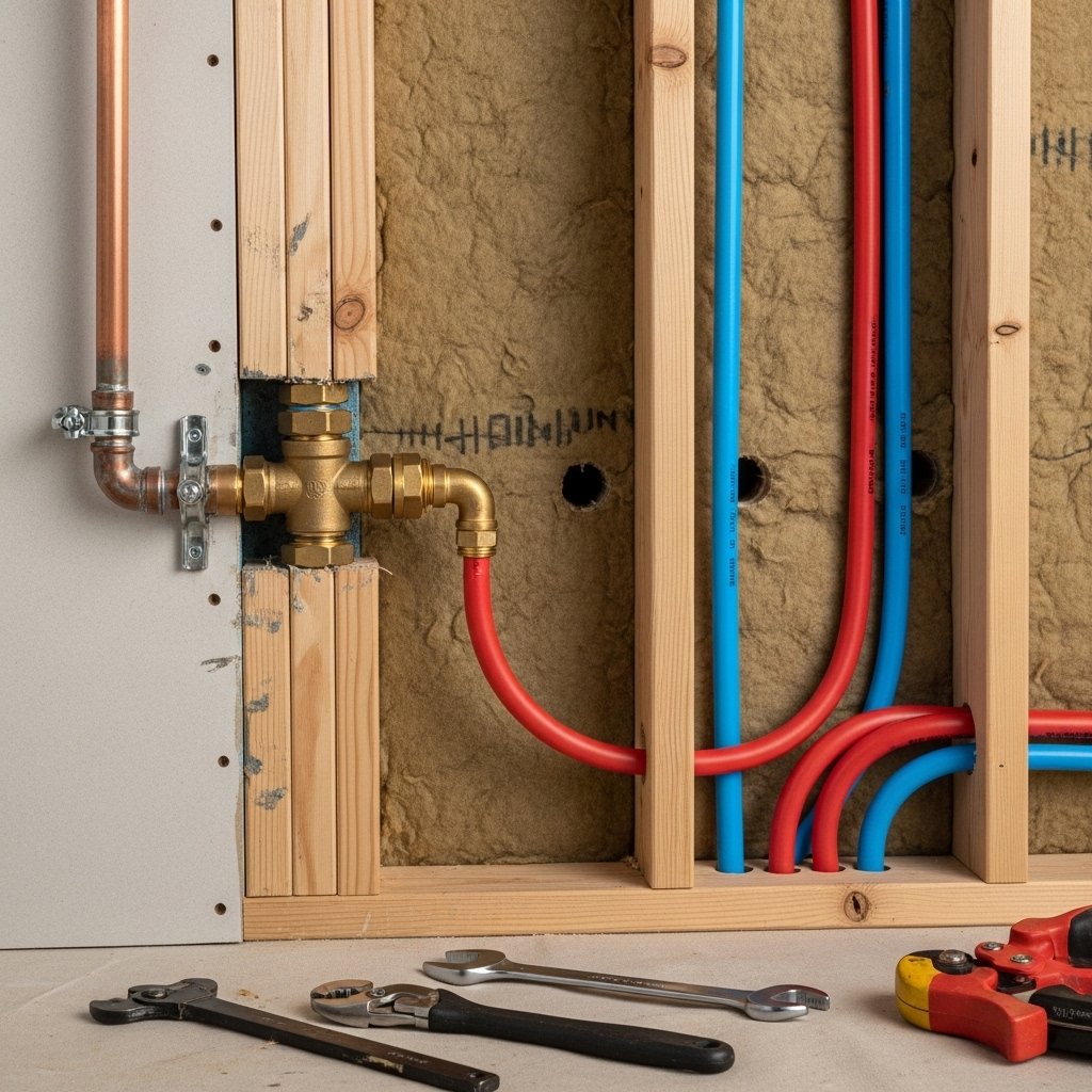 Copper to Plastic Pipe Conversion