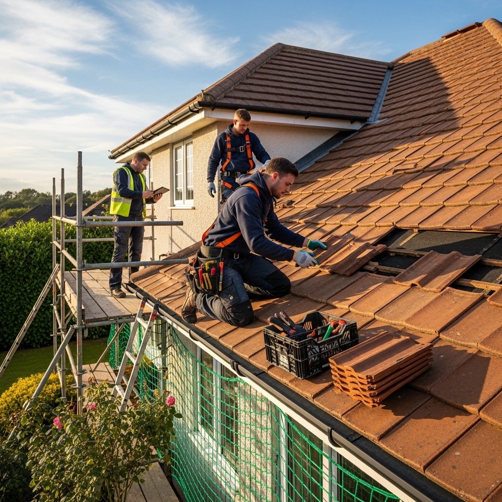 Tile Roof Repair by Roofing Specialists