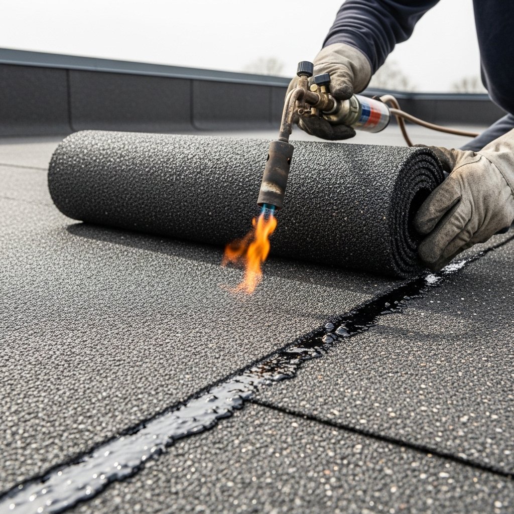 Torch On Felt Roofing