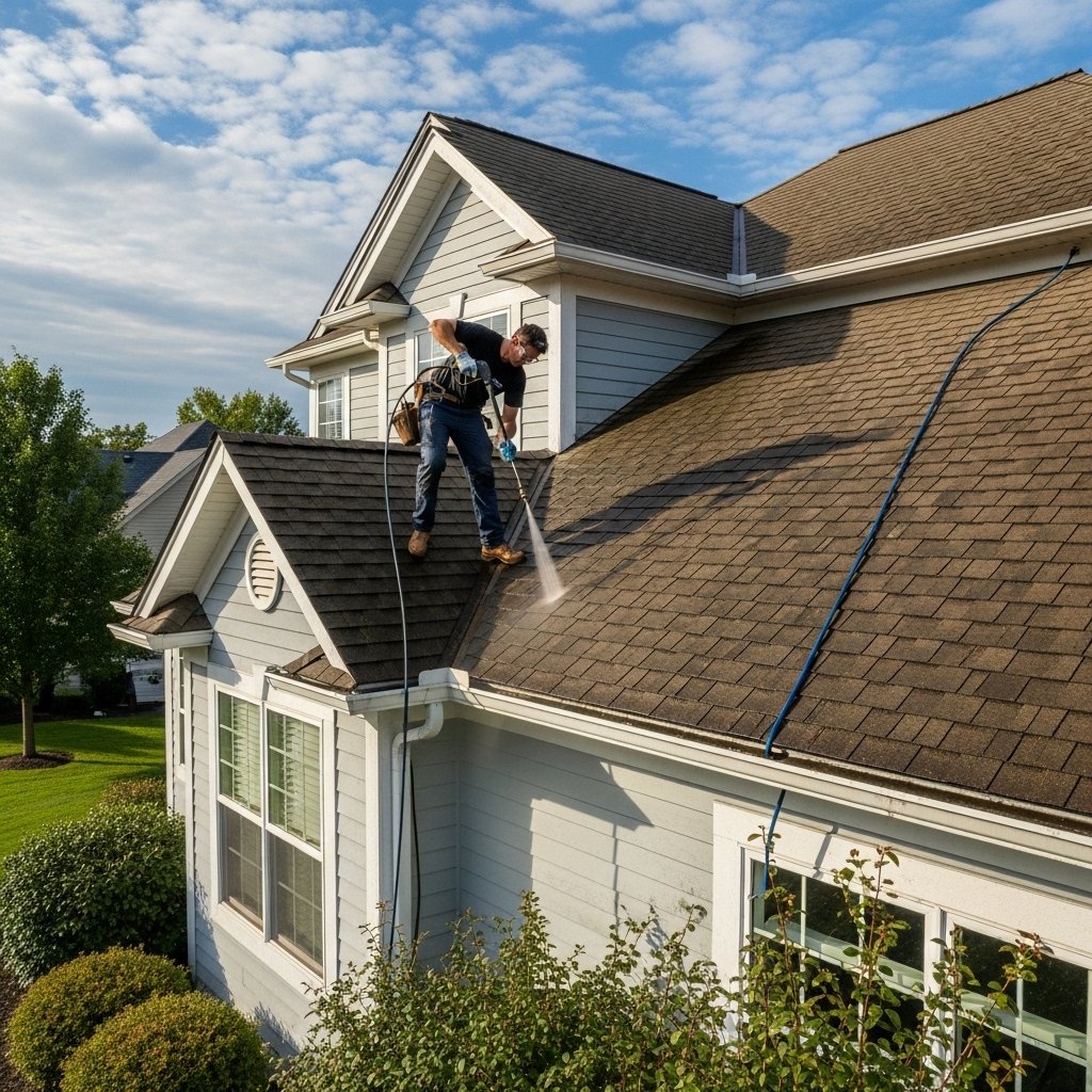 roof cleaning