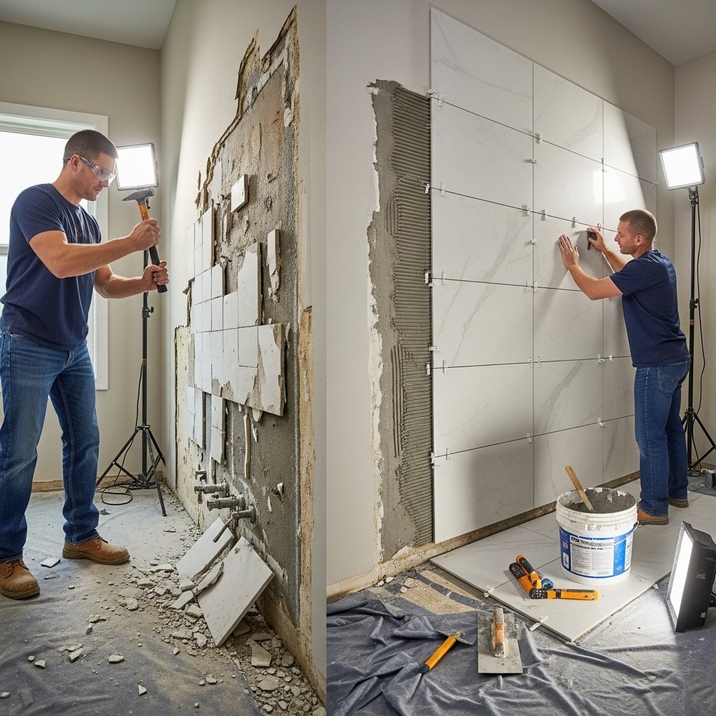 Tile Removal and Replacement