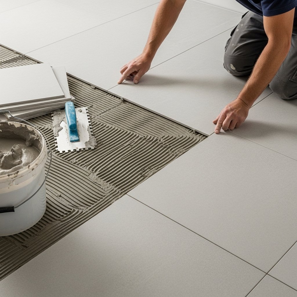 Bathroom Floor Tiling