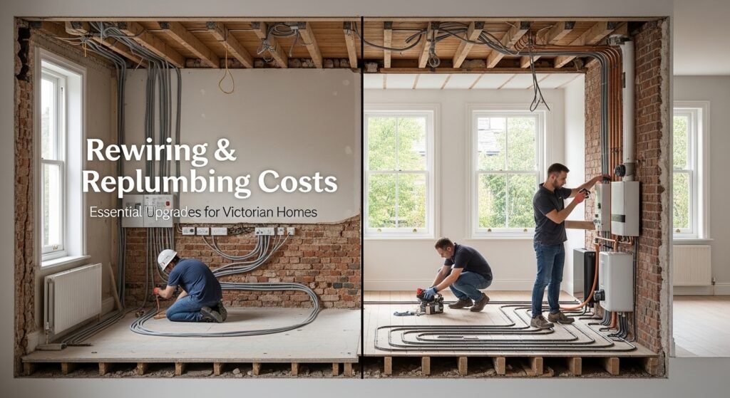 Rewiring and Replumbing Costs in Hackney