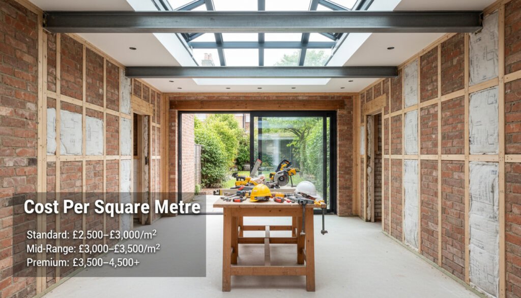 Cost Per Square Metre in Hackney