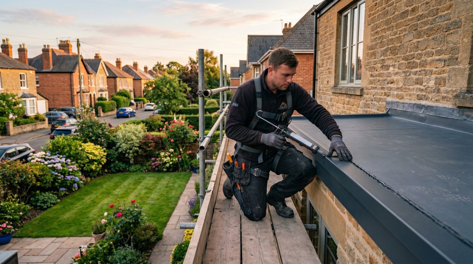 Durable flat roof replacement solution