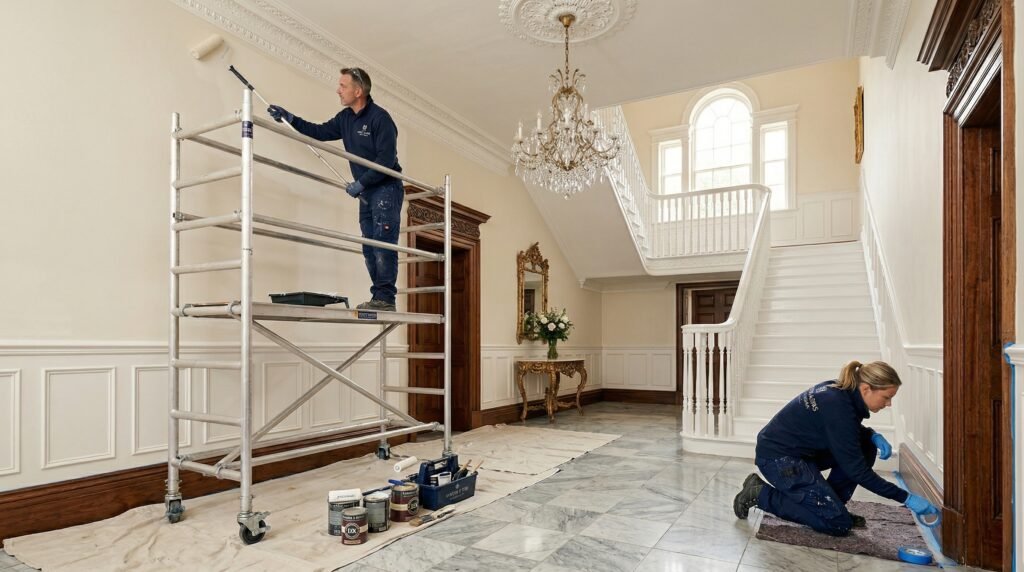 Professional painting and decorating service
