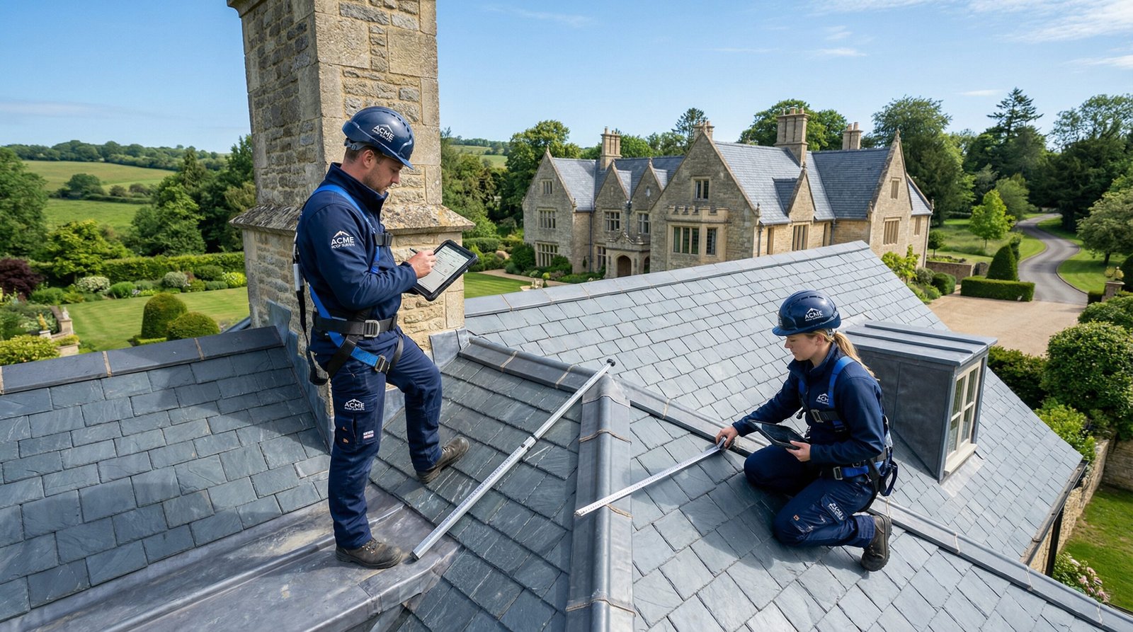 Weather-resistant roofing slates