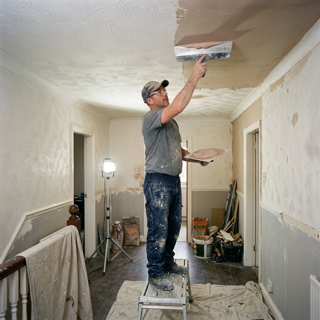 Skimming Over Artex