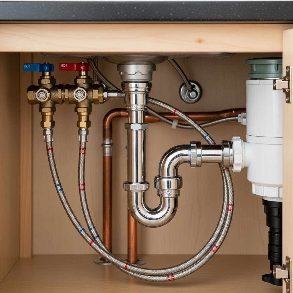 Kitchen Sink Plumbing Installation