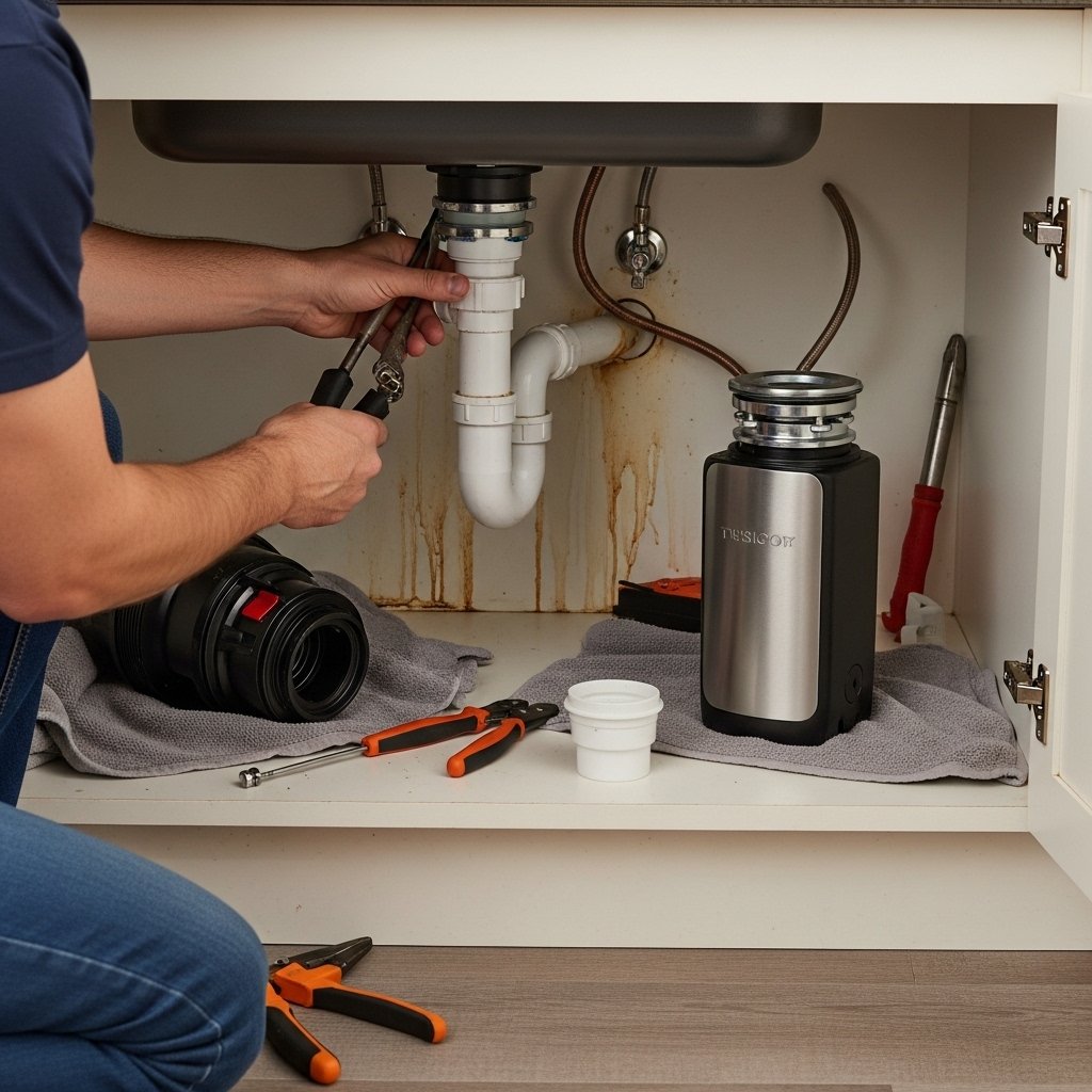 Under Sink Waste System Replacement