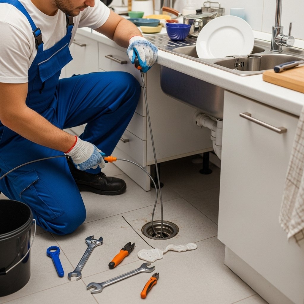 Kitchen Drain and Waste Blockage Clearance