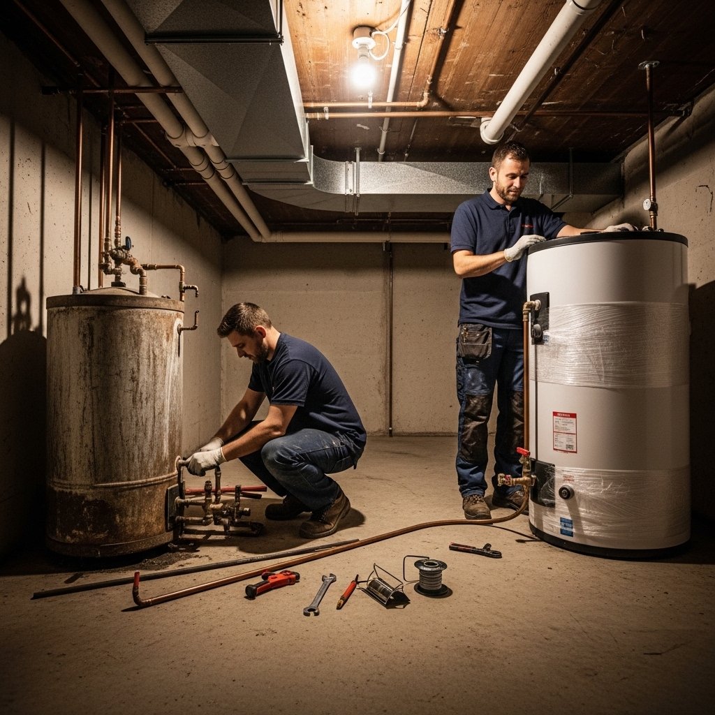 Hot Water Cylinder Replacement