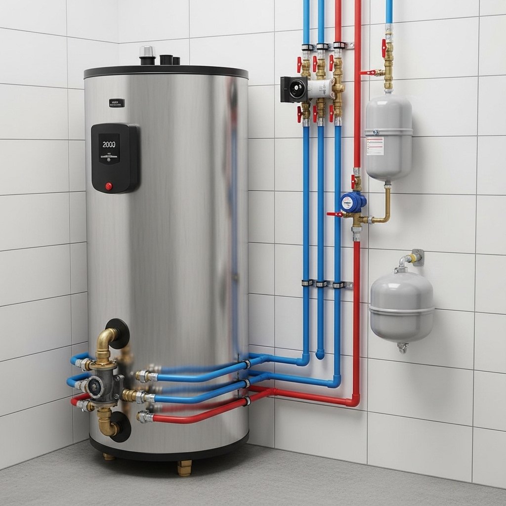 Heat Pump Compatible Cylinder Installation