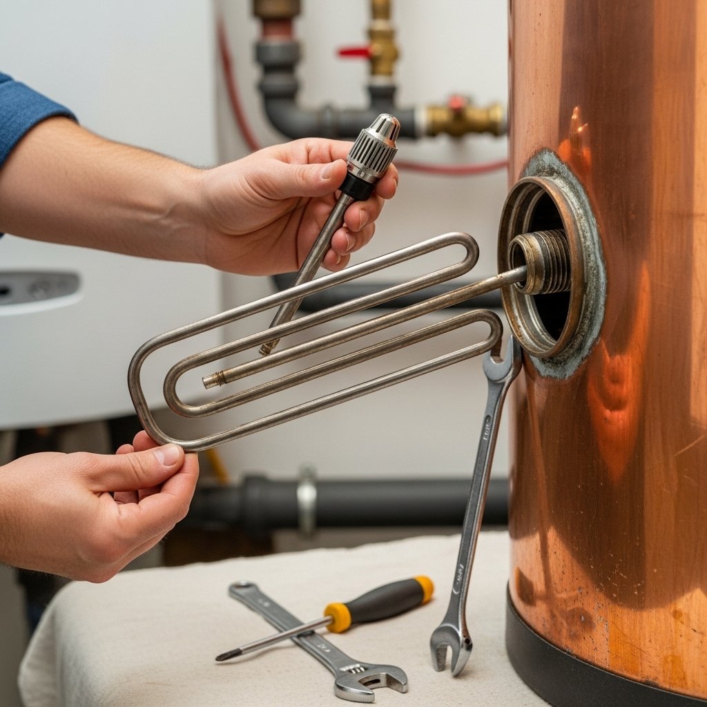 Immersion Heater and Thermostat Replacement