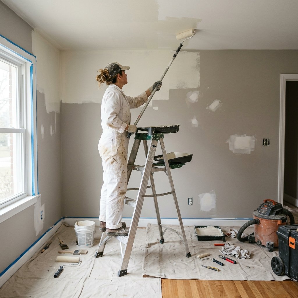 Interior Wall & Ceiling Painting
