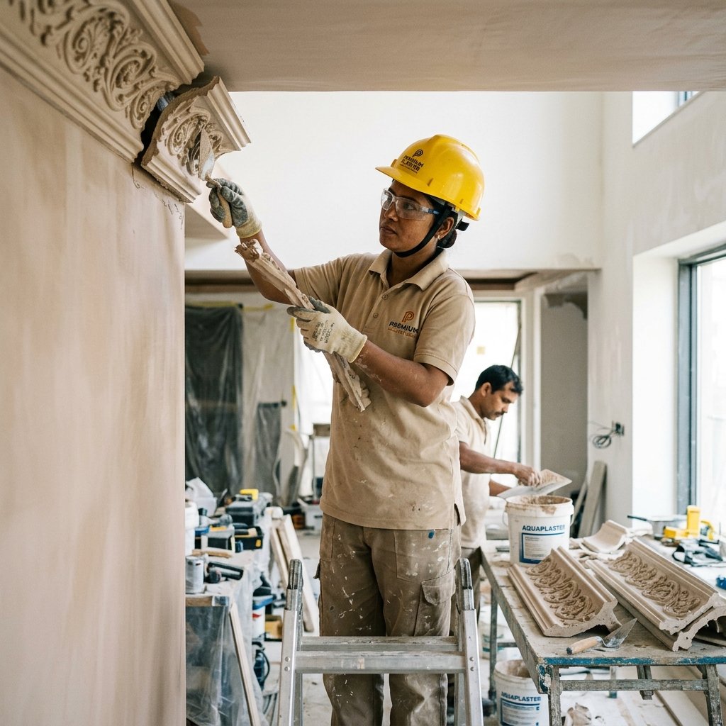 Replastering After Damp Treatment