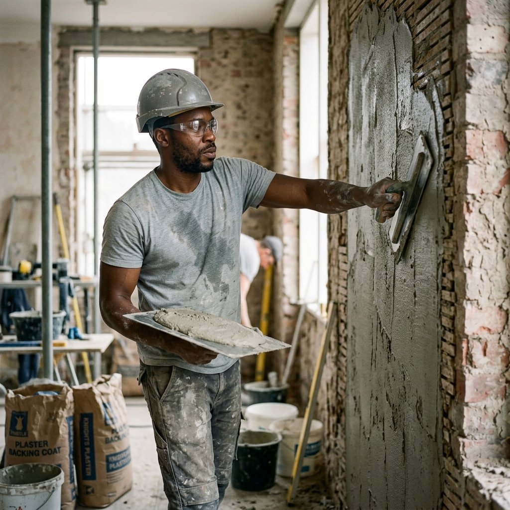Wall Replastering & Backing Coat Application