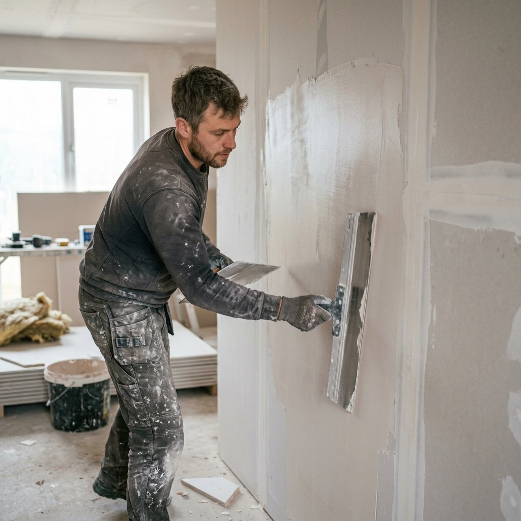 Skimming Over Plasterboard