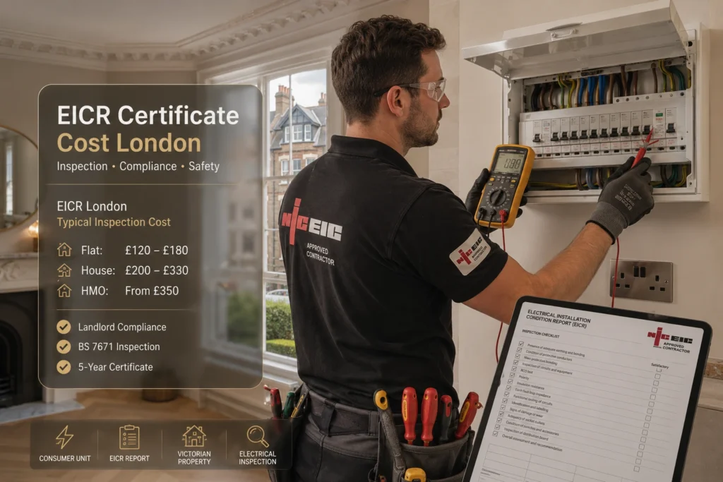 EICR Certificate Cost London What Landlords and Homeowners Need to Know