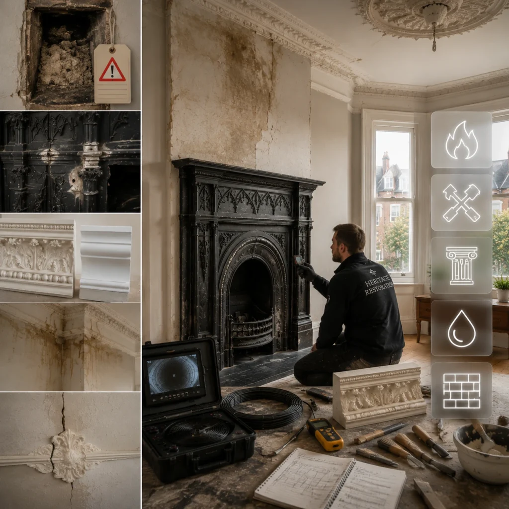 Common Mistakes When Restoring a Period Fireplace