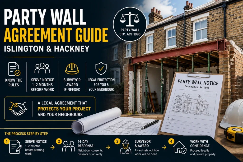 Party Wall Agreement Guide Islington & Hackney
