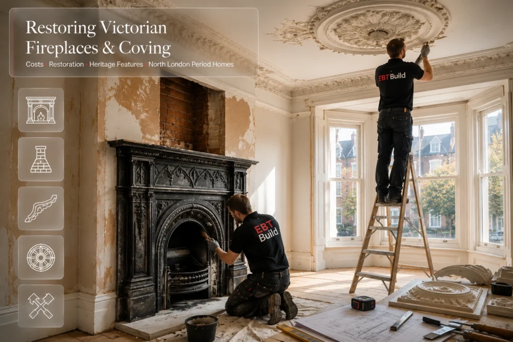 Restoring Victorian Fireplaces and Coving
