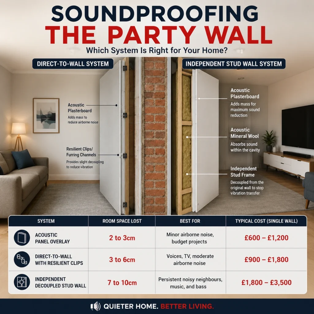 Soundproofing the Party Wall