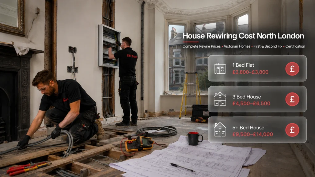 Victorian home rewiring in progress
